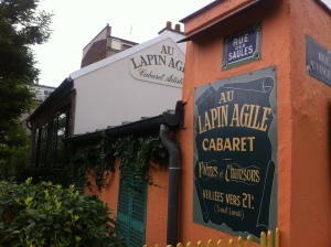 "Le Lapin Agile" cabaret behind the Musée Montmartre